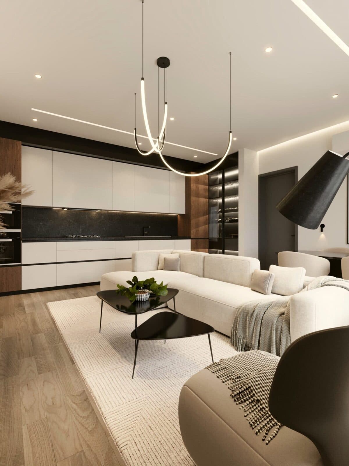 Artist’s impression of a Falcon kitchen